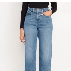 Old Navy Sky-Hi Wide Leg Jeans